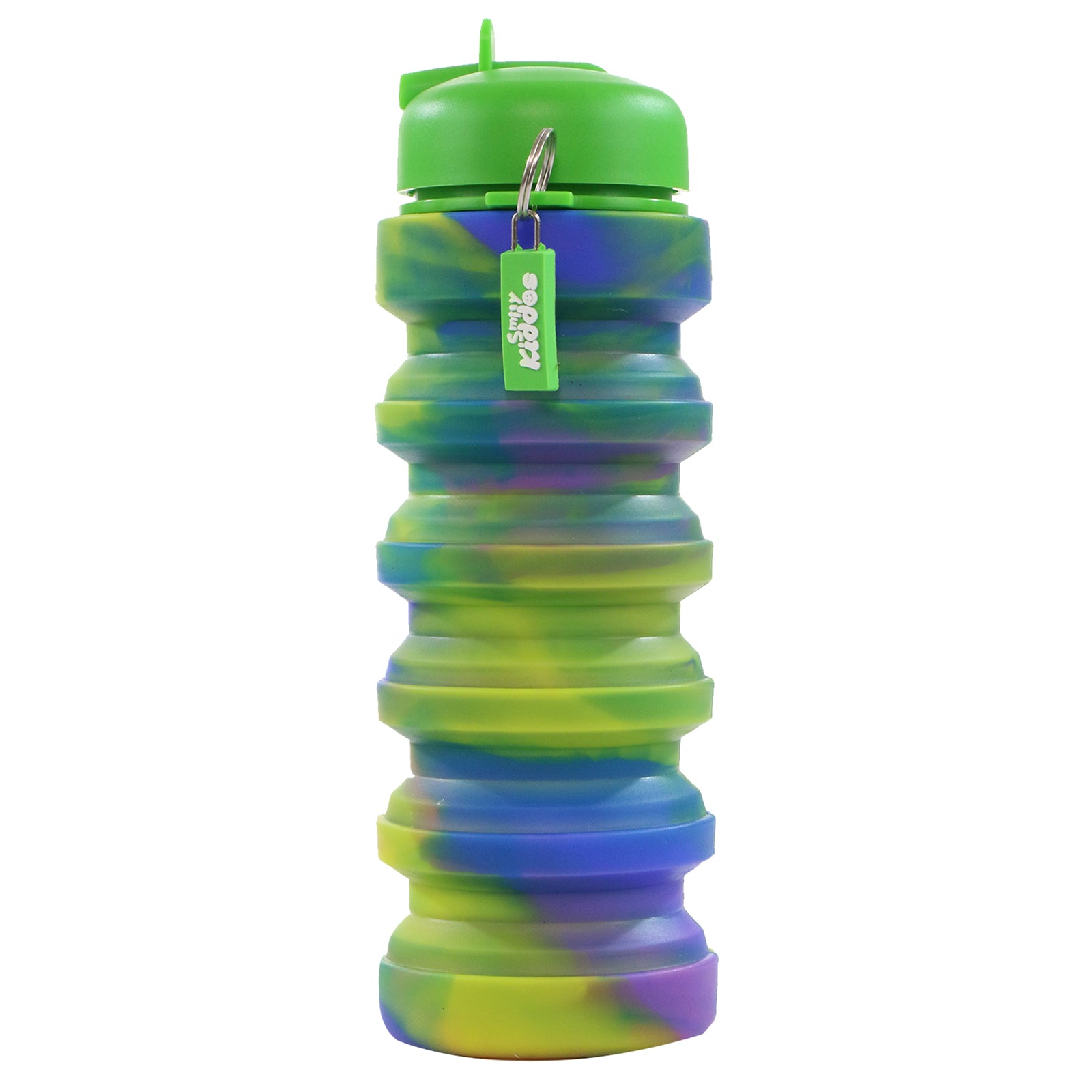 Smily Kiddos Silicone Expandable Bottle - Lemon Green