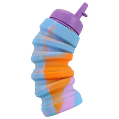 Smily Kiddos Silicone Expandable Bottle - Violet