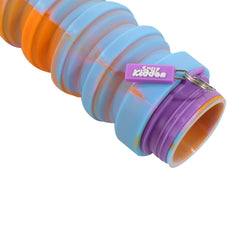 Smily Kiddos Silicone Expandable Bottle - Violet