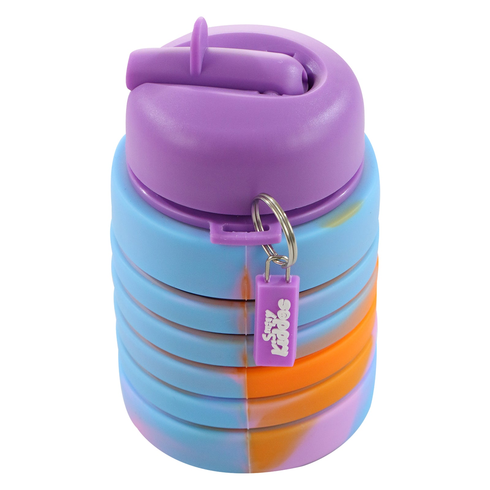 Smily Kiddos Silicone Expandable Bottle - Violet