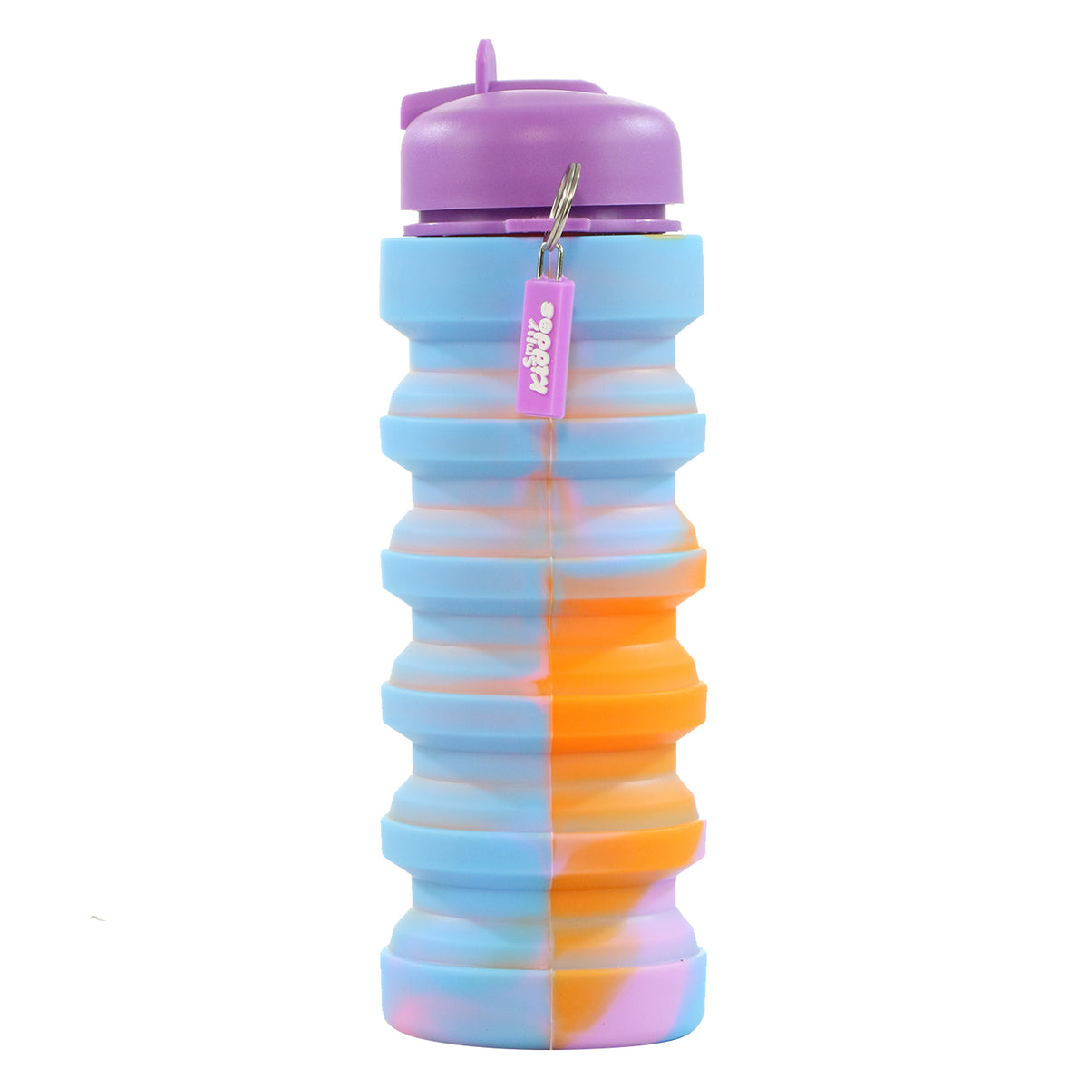 Smily Kiddos Silicone Expandable Bottle - Violet