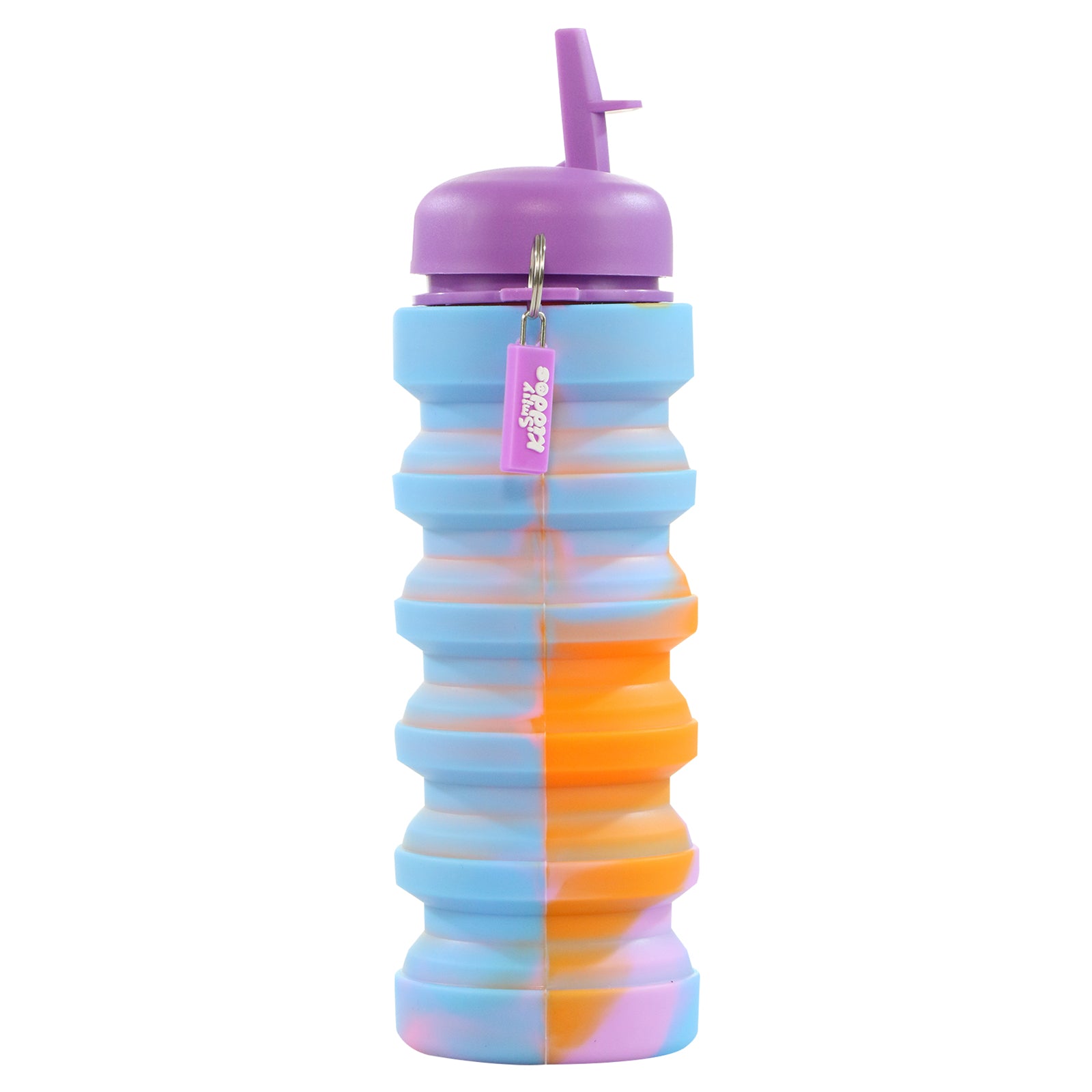 Smily Kiddos Silicone Expandable Bottle - Violet