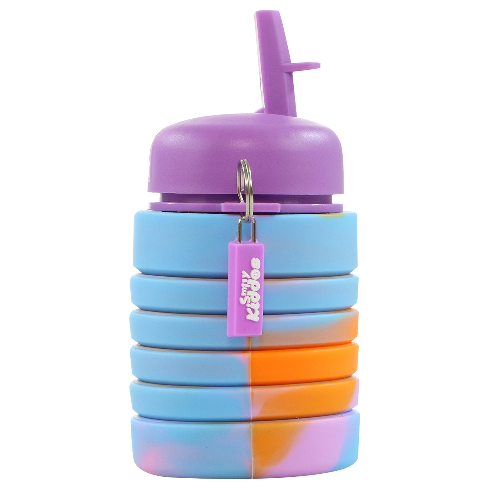 Smily Kiddos Silicone Expandable Bottle - Violet