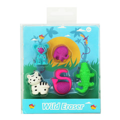 Smily Kiddos Fancy Wild Eraser Set