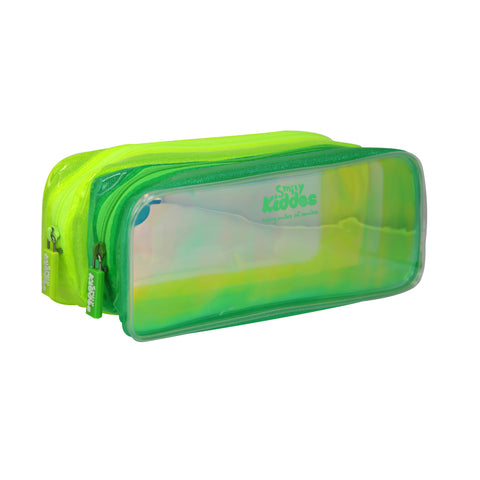 Image of Smily Gleamy Pencil Pouch Green