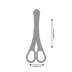 Smily Kiddos Fancy Scissors Blue