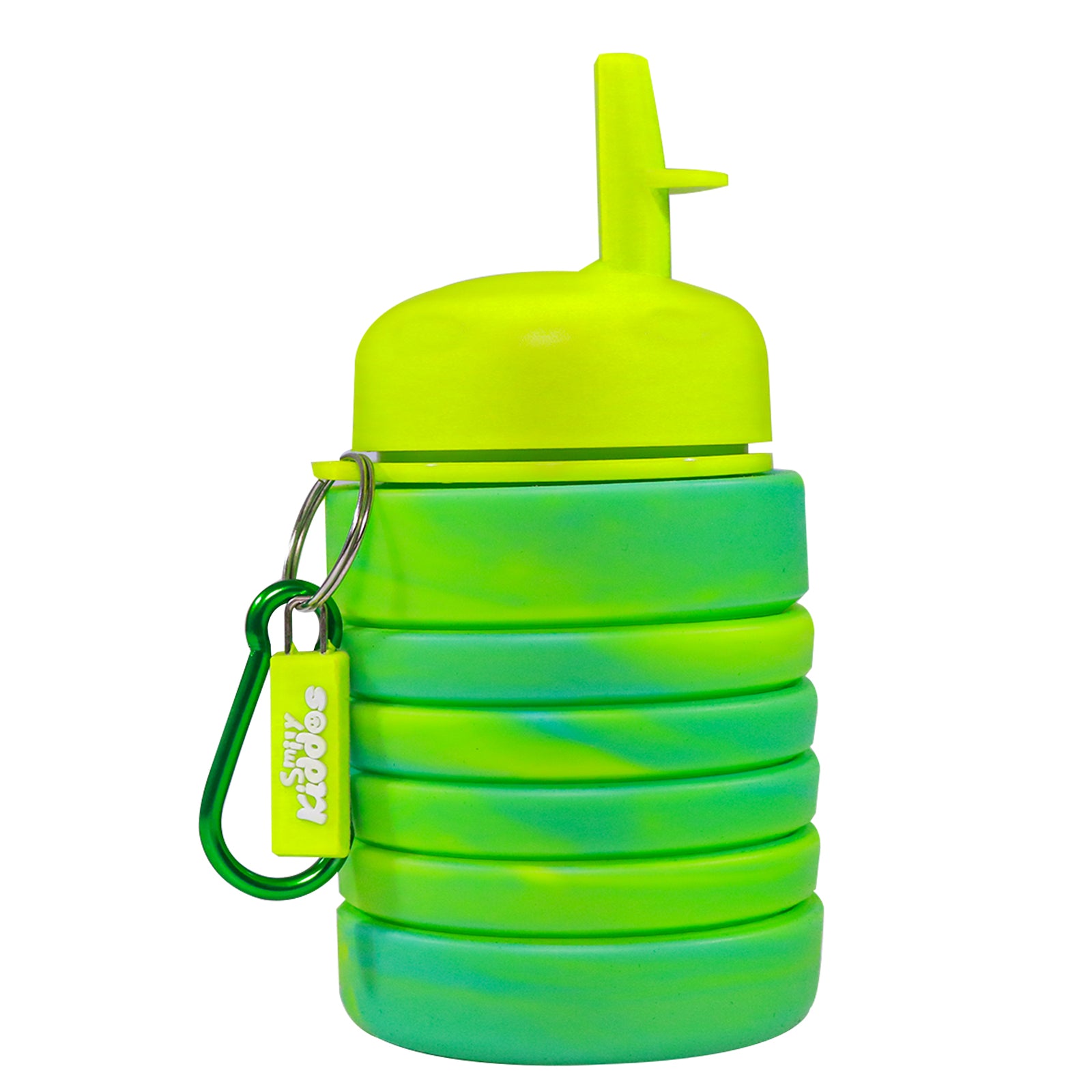 Smily kiddos Silicone Lemon Green Water Bottle