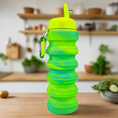 Smily kiddos Silicone Lemon Green Water Bottle