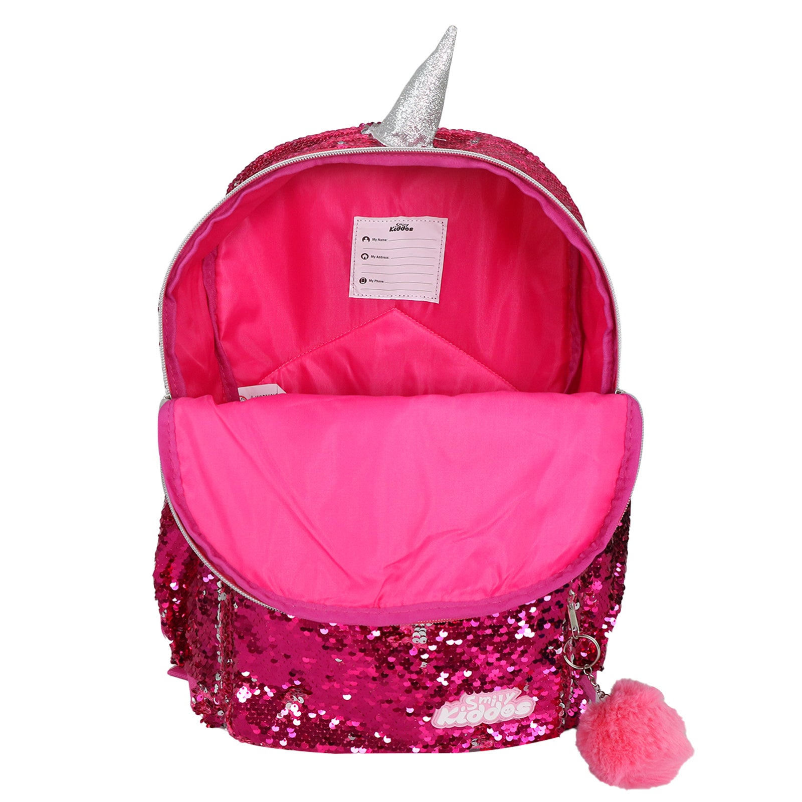 Smily Kiddos Starlight Unicorn Sequin Backpack For Girls