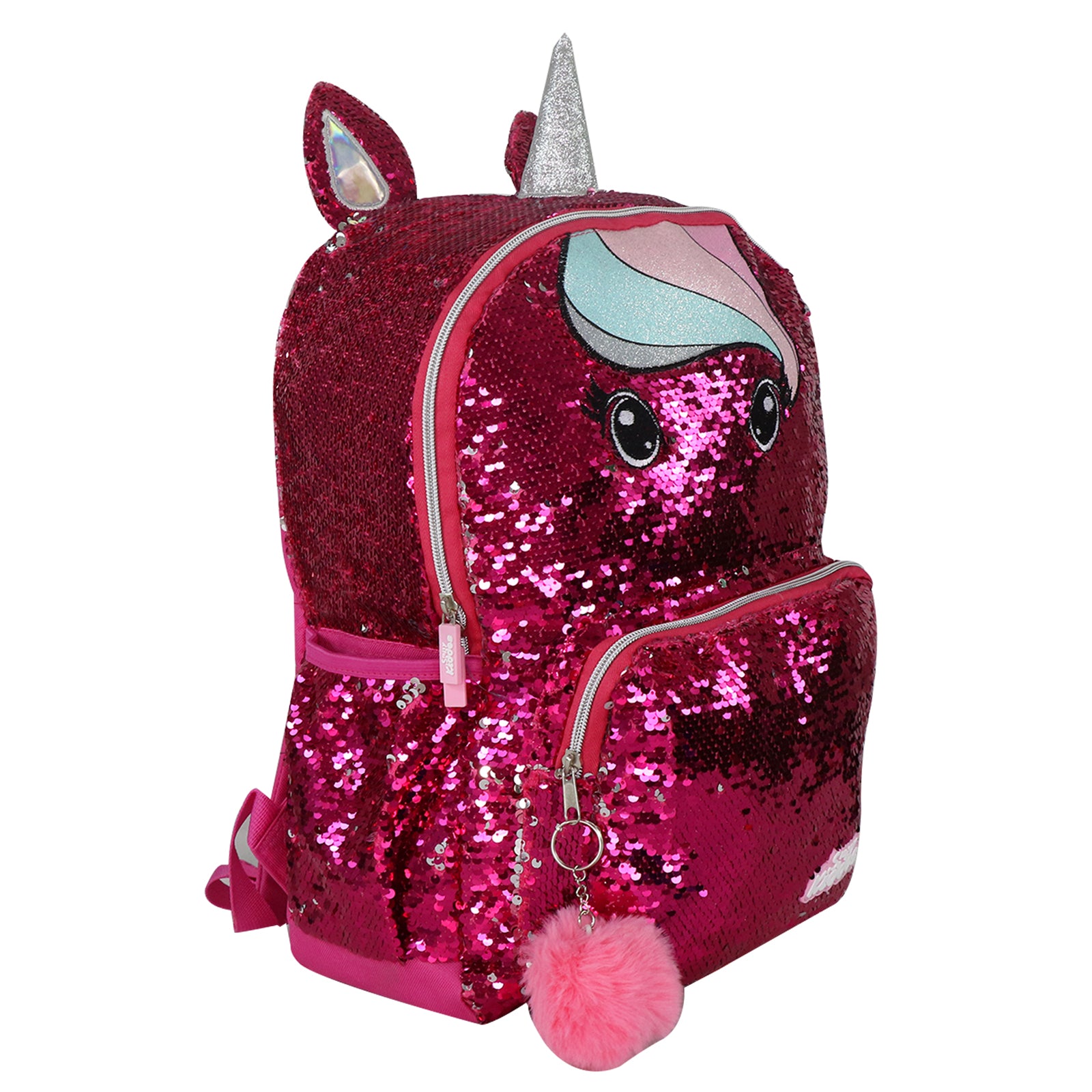 Smily Kiddos Starlight Unicorn Sequin Backpack For Girls