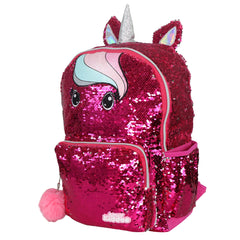 Smily Kiddos Starlight Unicorn Sequin Backpack For Girls