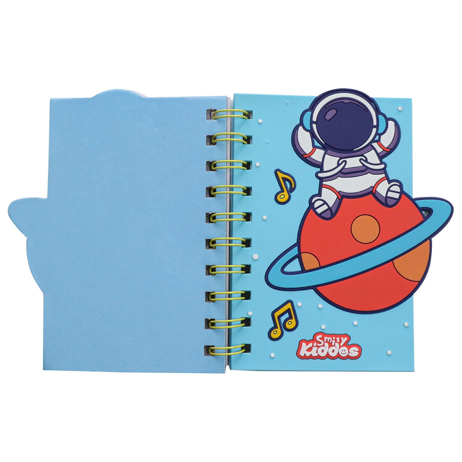 Smily kiddos Spiral Notebook Astronaut - Lite blue