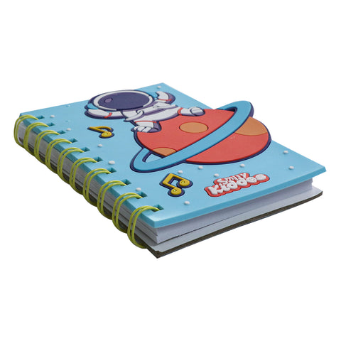 Image of Smily kiddos Spiral Notebook Astronaut - Lite blue