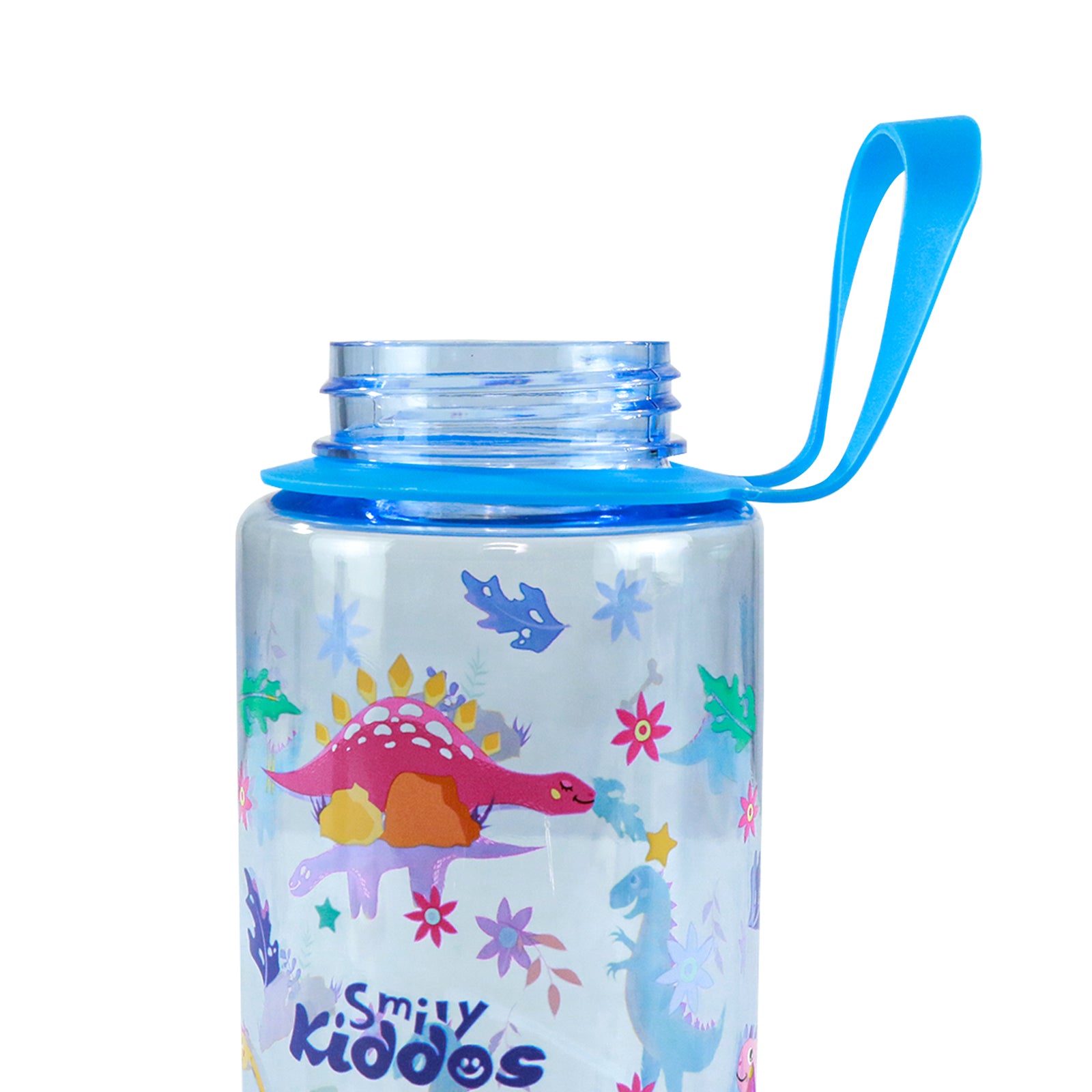 Smily kiddos sports water bottle dino theme multicolor