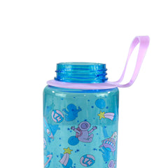 Smily kiddos Sports water bottle space theme light blue