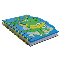 Smily kiddos Spiral Notebook Beach Dino - Blue