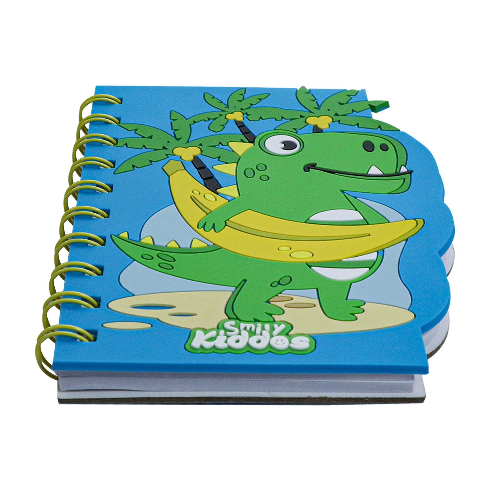 Smily kiddos Spiral Notebook Beach Dino - Blue