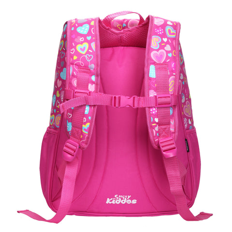 Image of Smily Kiddos U Shape Backpack Pink