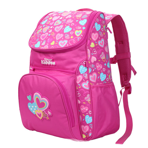 Image of Smily Kiddos U Shape Backpack Pink