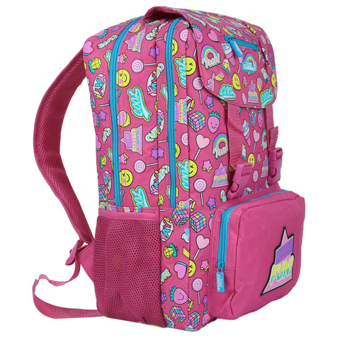 Image of Smily Kiddos Fancy Backpack Pink