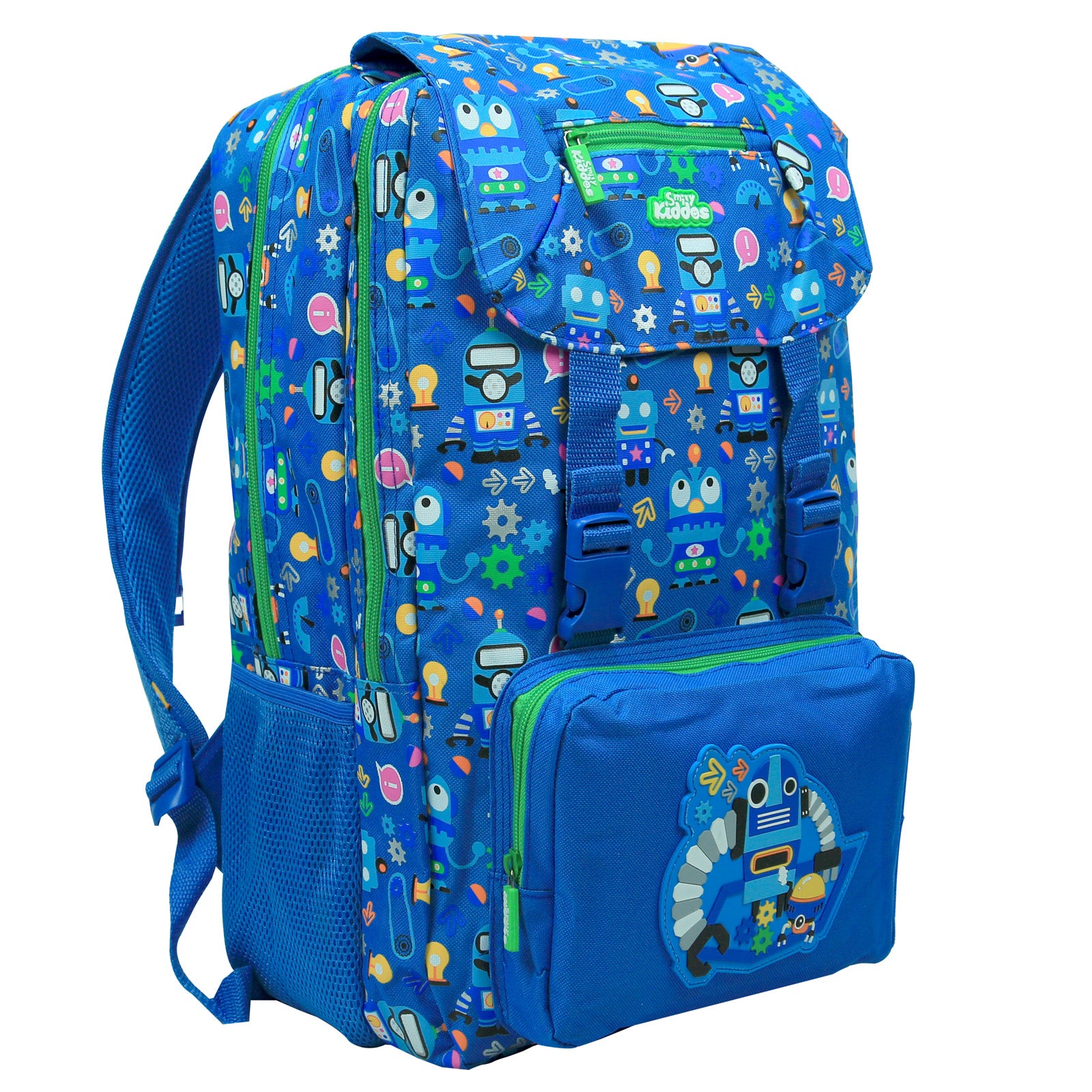 Fancy Backpack Blue side