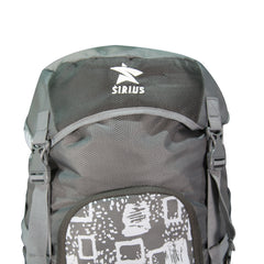 Sirius Trekking Bag Grey with White print