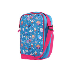 Smilykiddos kids messenger bag-Cupcake Theme