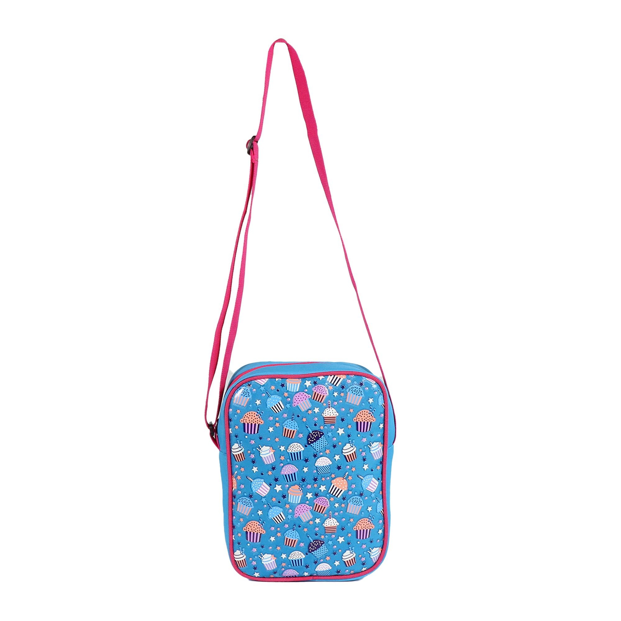 Smilykiddos kids messenger bag-Cupcake Theme