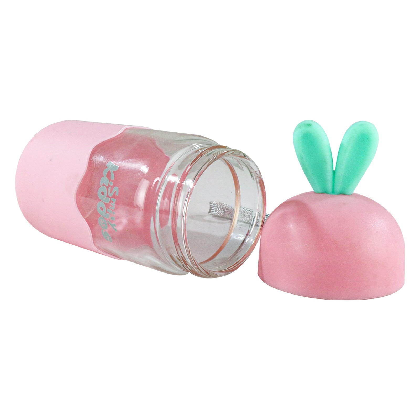 Smily Kiddos Glass bottles for Kids Pink