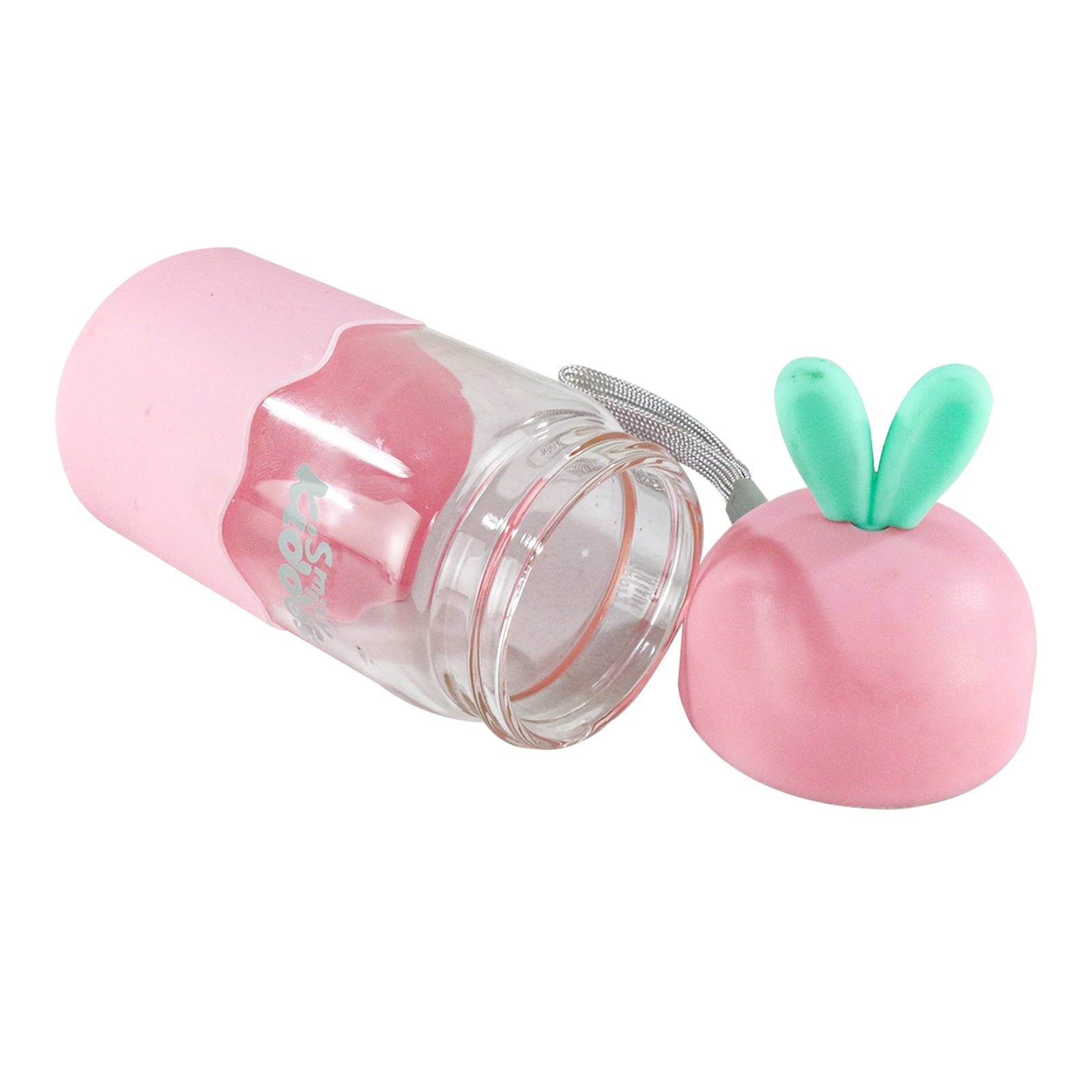 Smily Kiddos Glass bottles for Kids Pink