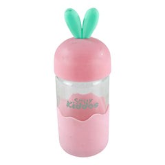 Smily Kiddos Glass bottles for Kids Pink