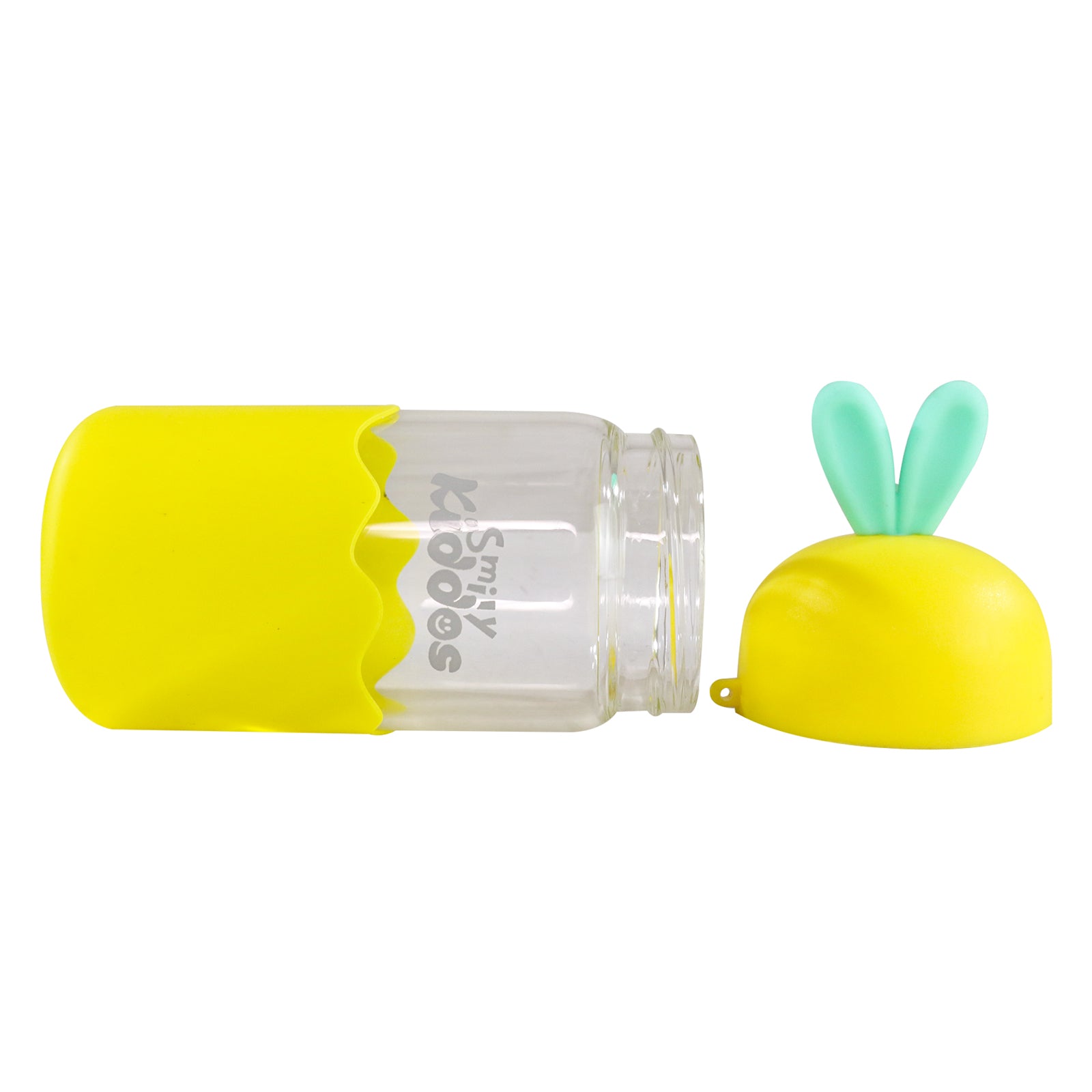 Smily Kiddos Glass bottles for Kids Yellow