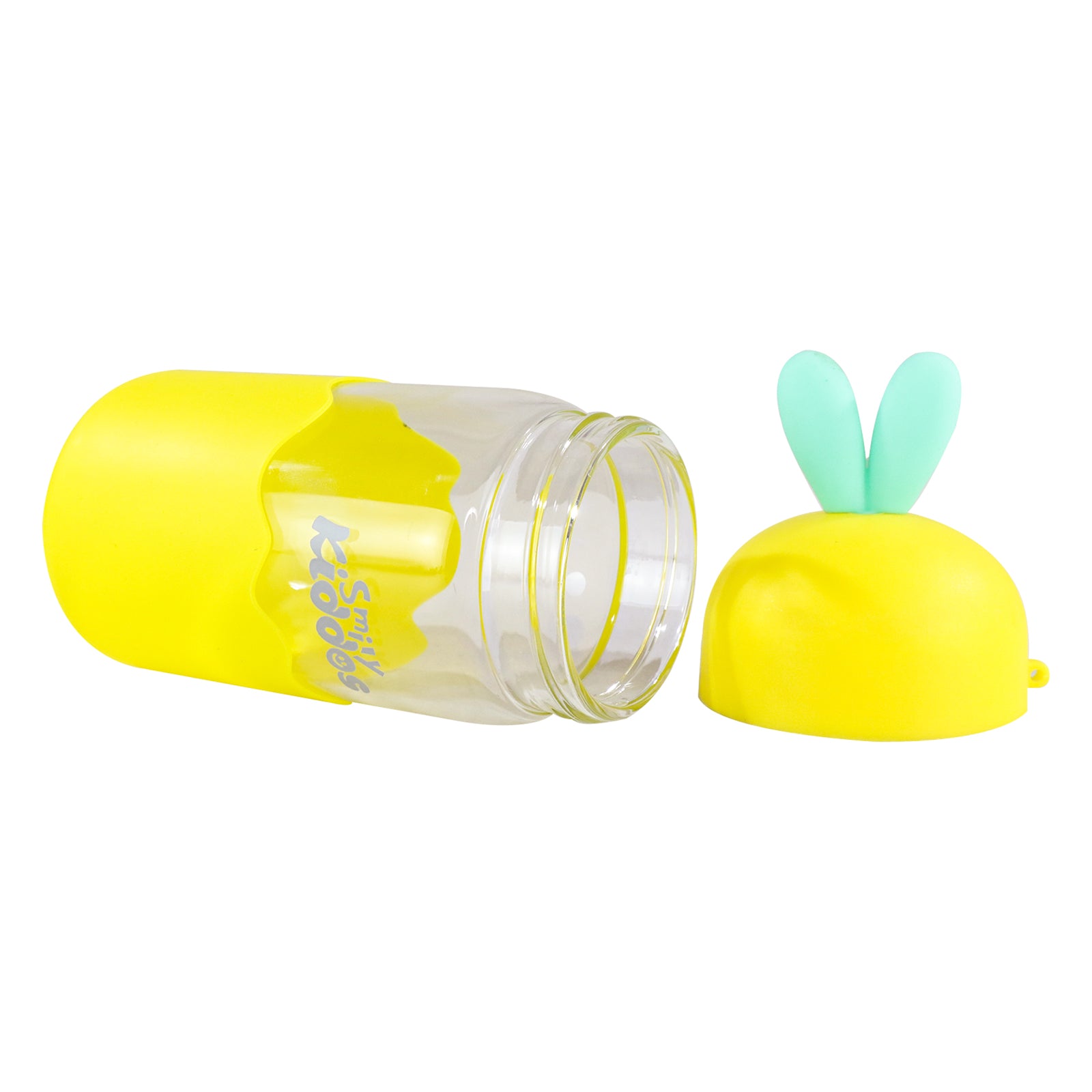 Smily Kiddos Glass bottles for Kids Yellow