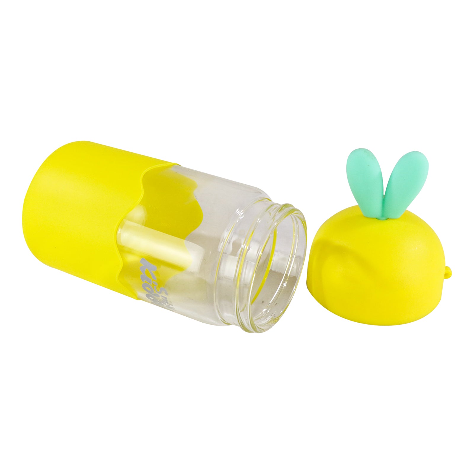 Smily Kiddos Glass bottles for Kids Yellow