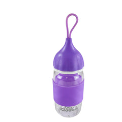 Smily Kiddos Glass bottles for Kids Purple