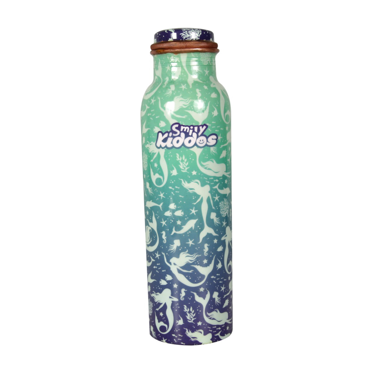 Smily Kiddos Sparkle Serene Mermaid Copper Water Bottle