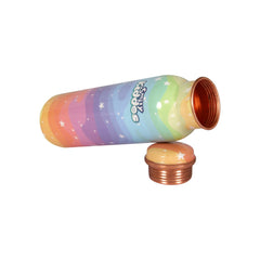 Smily Kiddos Star Rainbow Copper Water Bottle