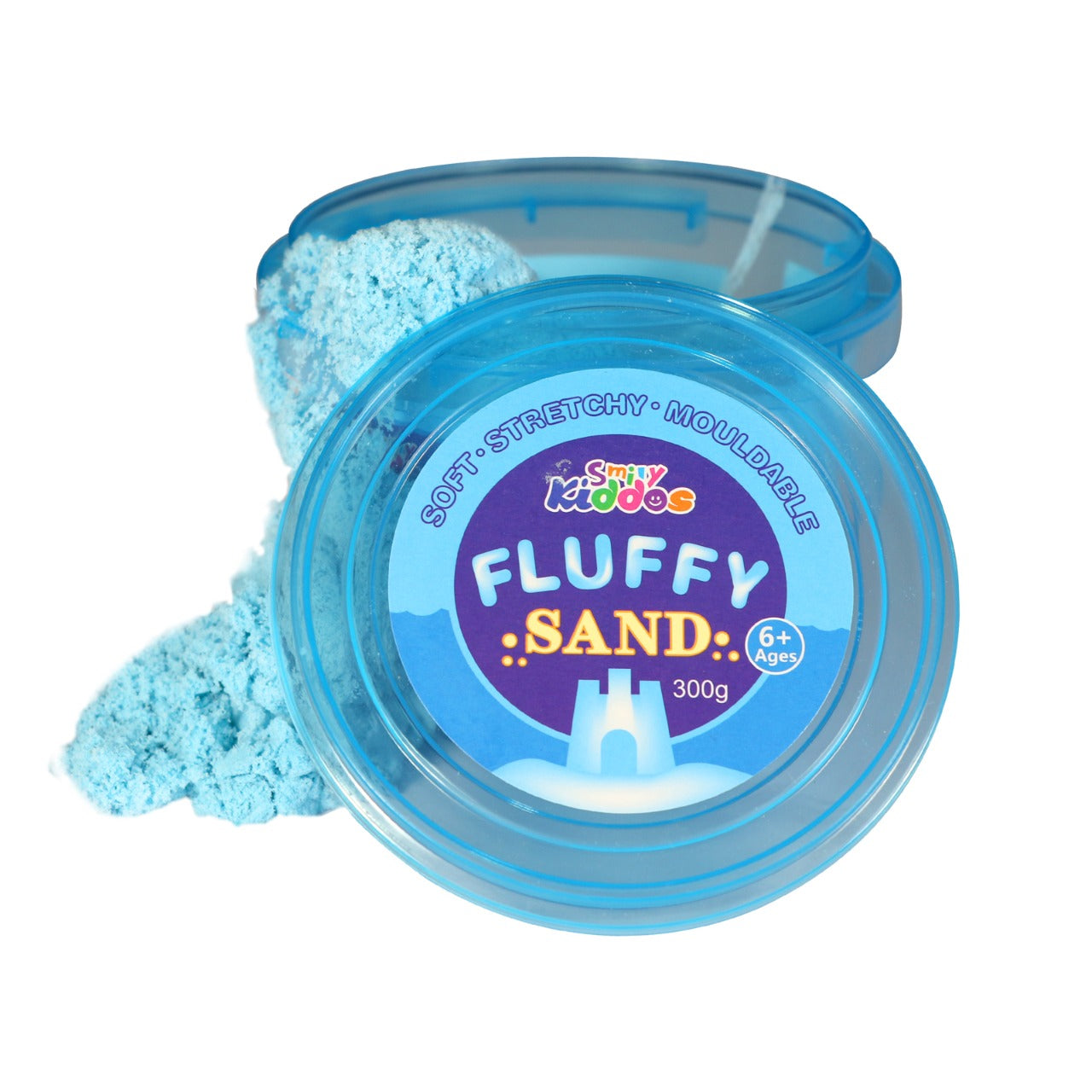 Smily Kiddos Fluffy Kinetic Sand Blue