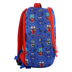 Preschool Backpack Robot Theme right side