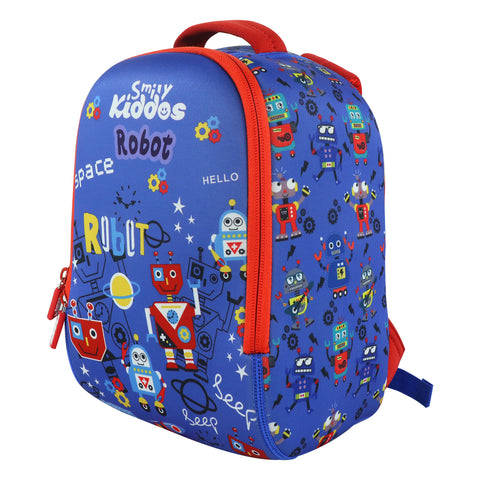 Image of Smily Kiddos Preschool Backpack Robot Theme