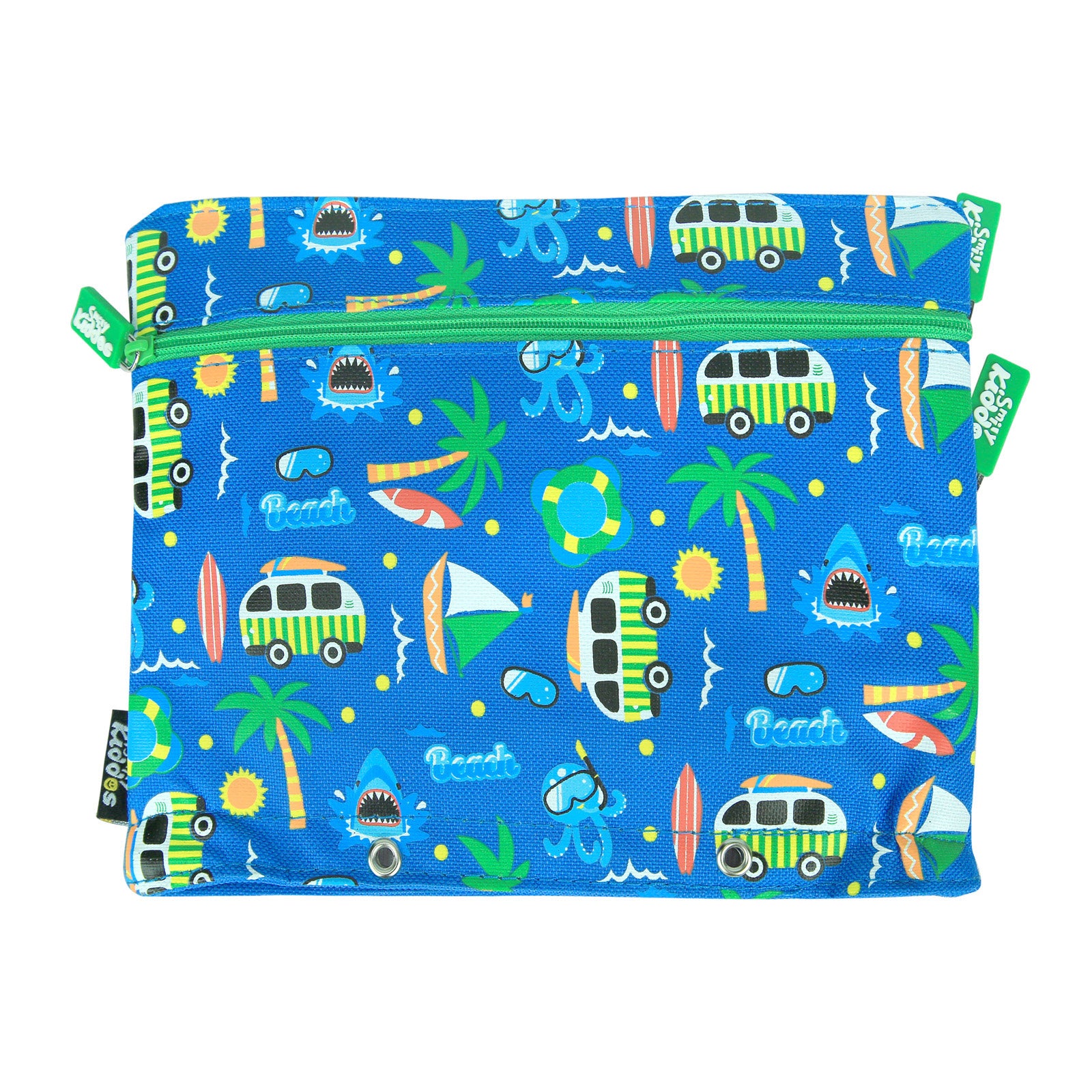 Smily Kiddos Fancy A5 Pencil Case Blue