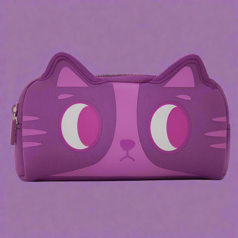 Image of Smily Kiddos Fancy Kitty Pencil Case Purple