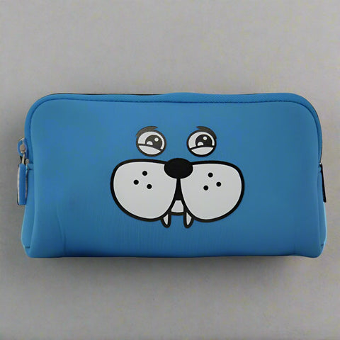 Image of Smily Kiddos Fancy Puppy Pencil Case Blue