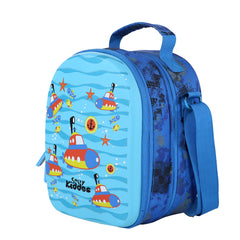 Smily Kiddos Hartop Eva Lunch Bag submarine theme - Light Blue