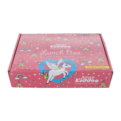 Smily Kiddos Bento lunch box-Unicorn Theme Pink