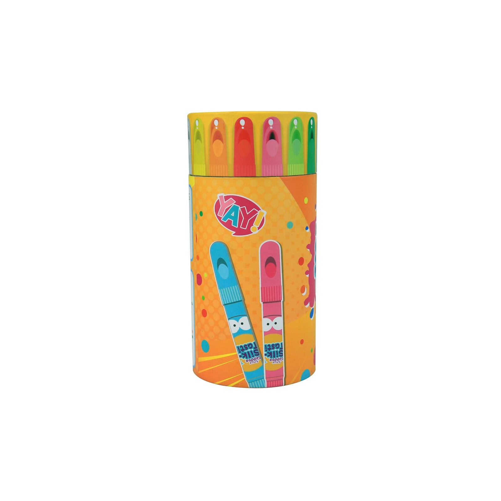 Smily Kiddos 12 Color Silk Crayon