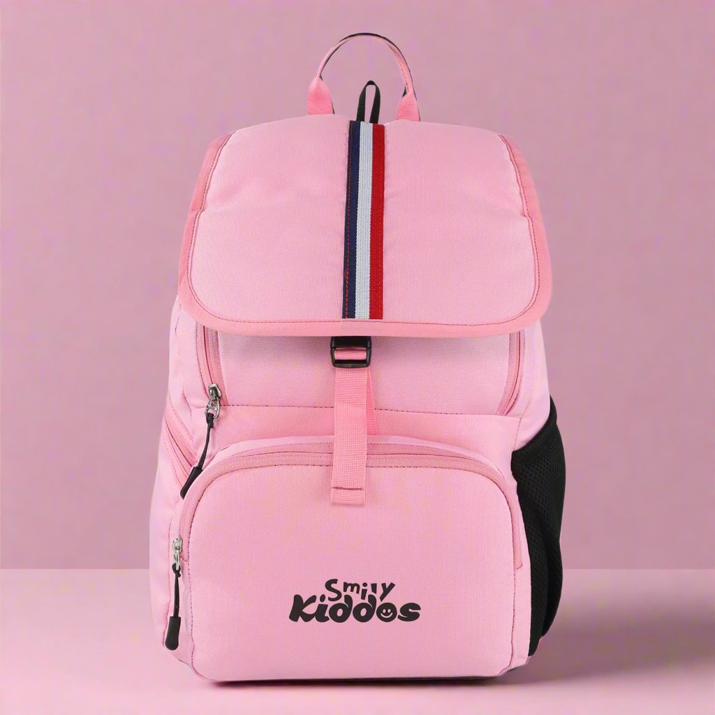 Smily Kiddos Eve Backpack-Light Pink