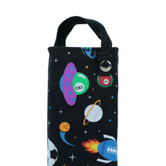 Smily Kiddos Tray Pencil Case Space Theme Black