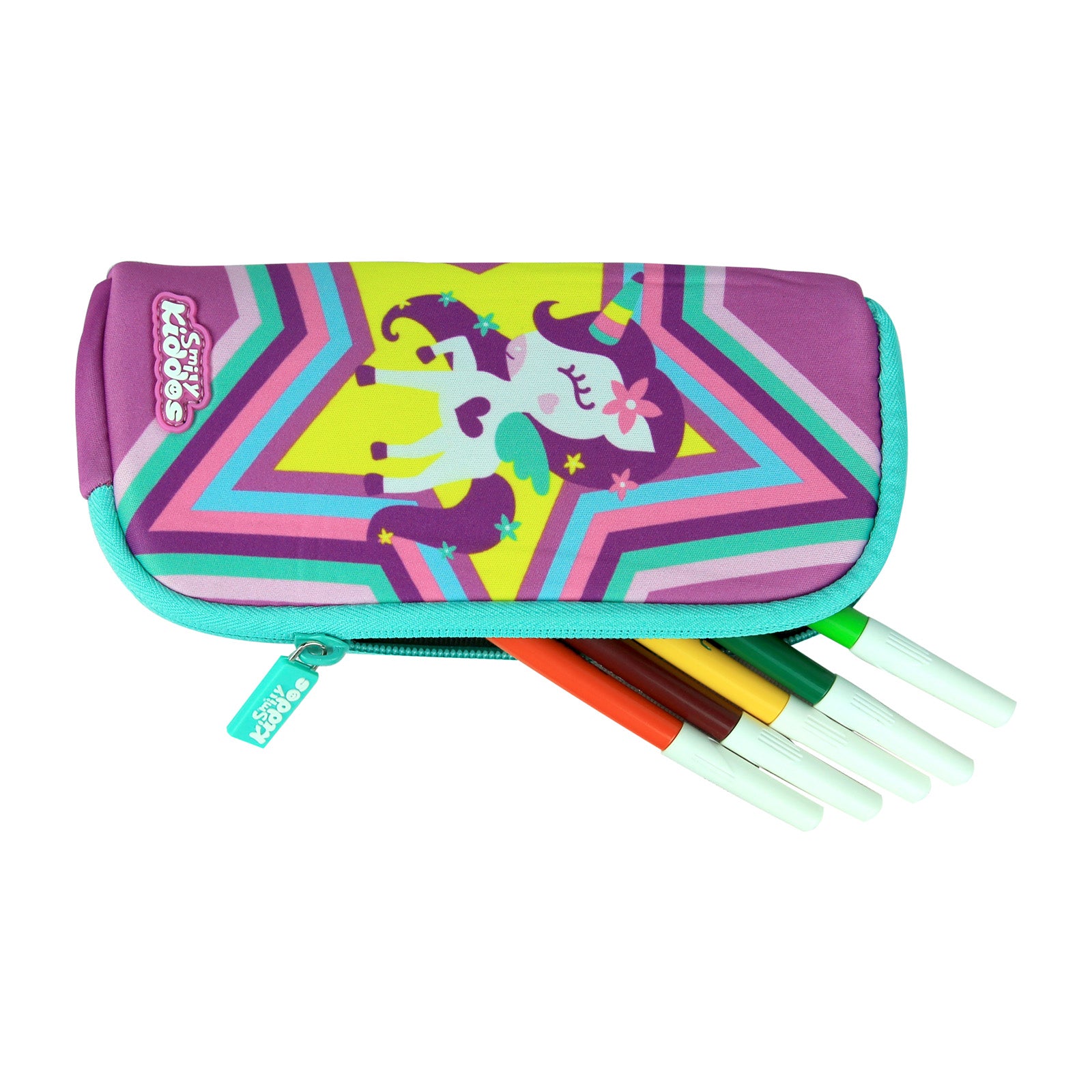 Smily Kiddos Mini Pencil Pouch Purple