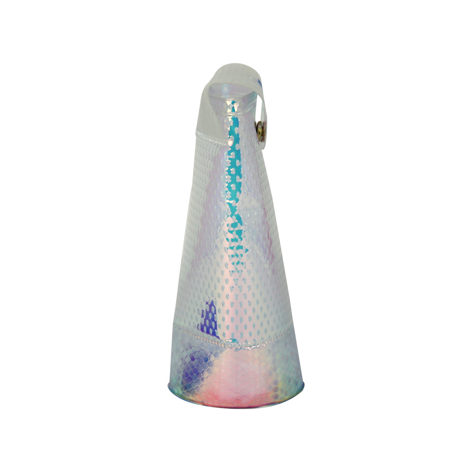 Smily Transparent Pencil Holder Blue